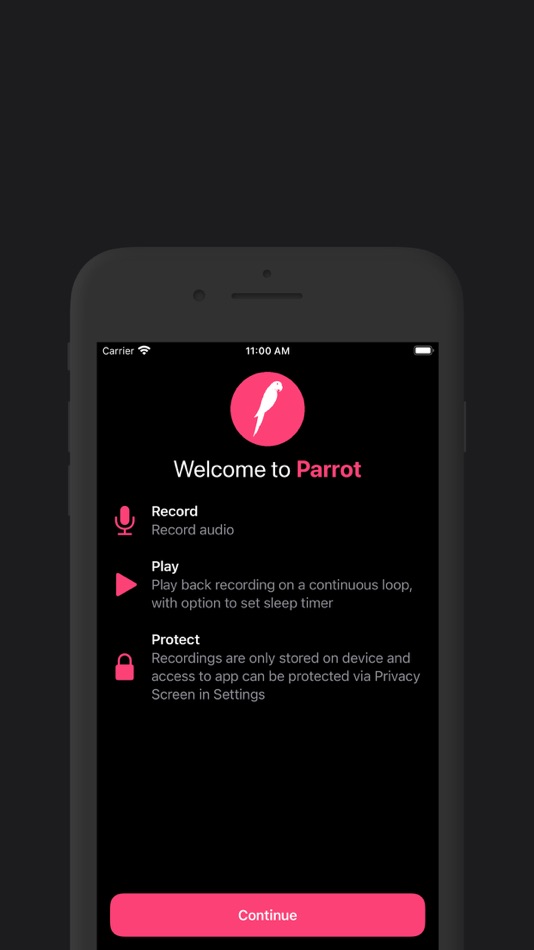 #1. Parrot - Recorder and Looper (iOS) Podle: Alex Beltyukov