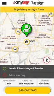 mycar taxi tarnów 536 333 000 iphone screenshot 1