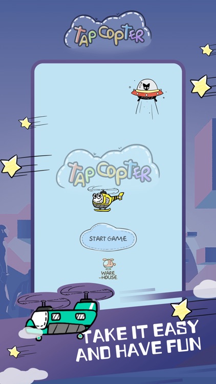 Tap Copter , Fly Higher! screenshot-4