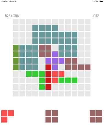 Block Puzzle 1212! iPad screenshot