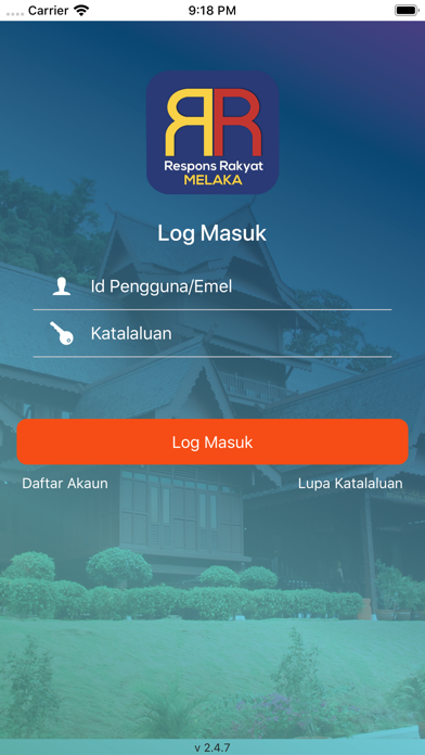 Screenshot #2 pour Respons Rakyat Melaka