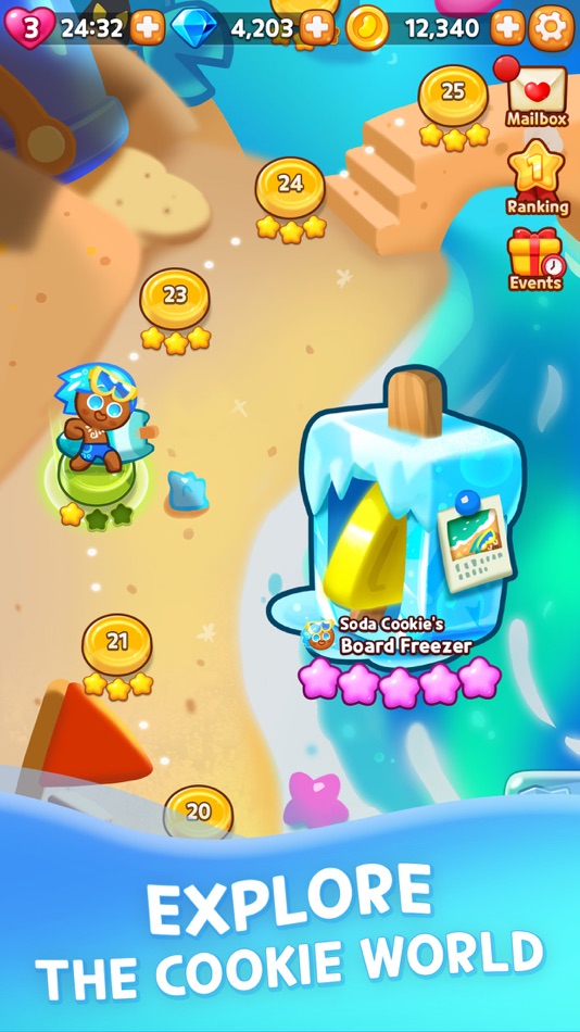 #5. Cookie Run: Puzzle World (iOS) Bởi: Devsisters