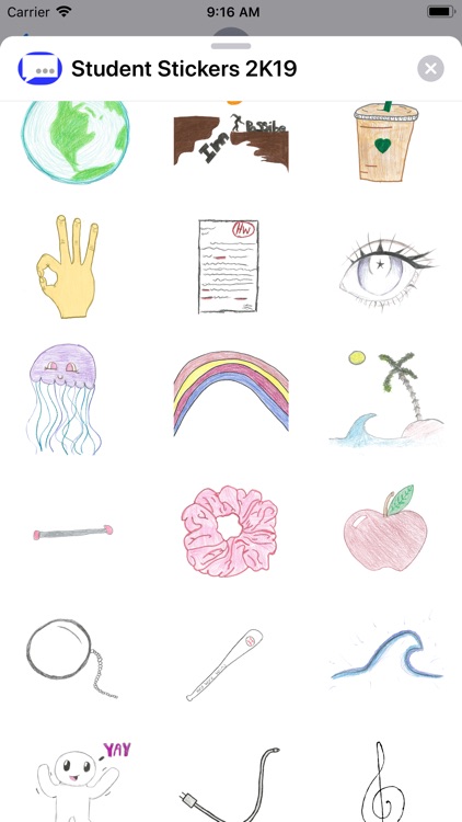 Student Stickers 2K19