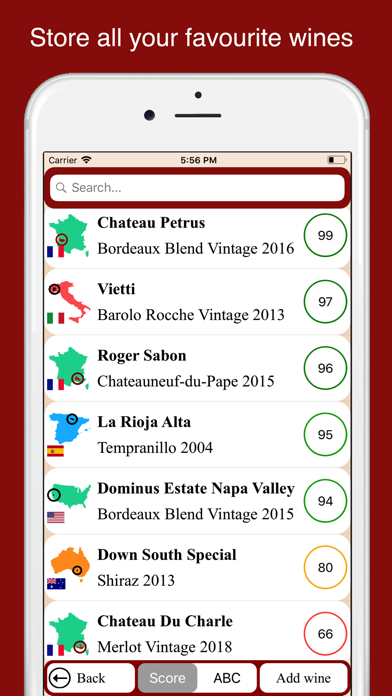 Screenshot #1 pour Rate your wine