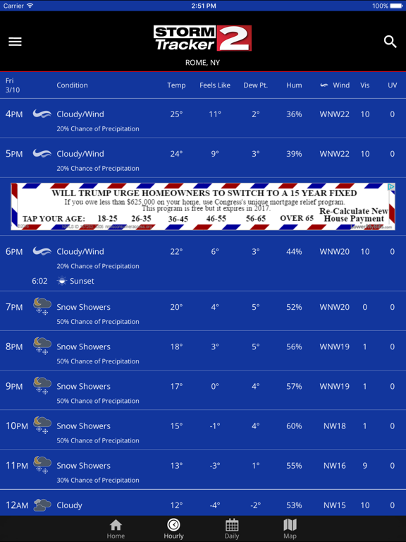 Screenshot #5 pour WKTV - StormTracker 2 Weather