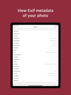 PhotoInfo -EXIF,GPS,remove GPS iPad image 1