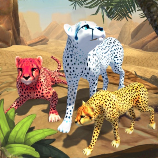 Cheetah Family Sim : Wild Cat icon