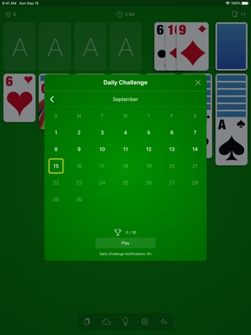 Solitaire The Game iPad screenshot