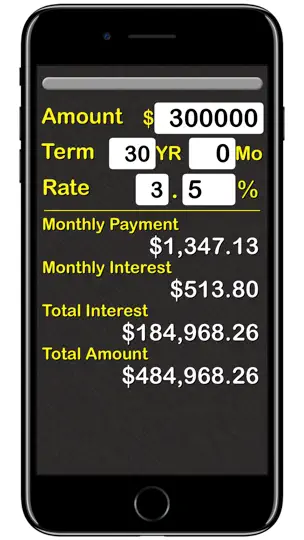 Loan Calculator‰ iPhone Screenshot 1
