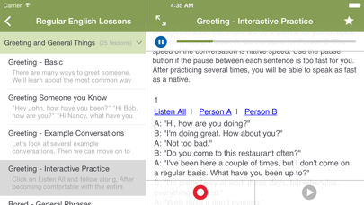 Learn to Speak English Screenshot