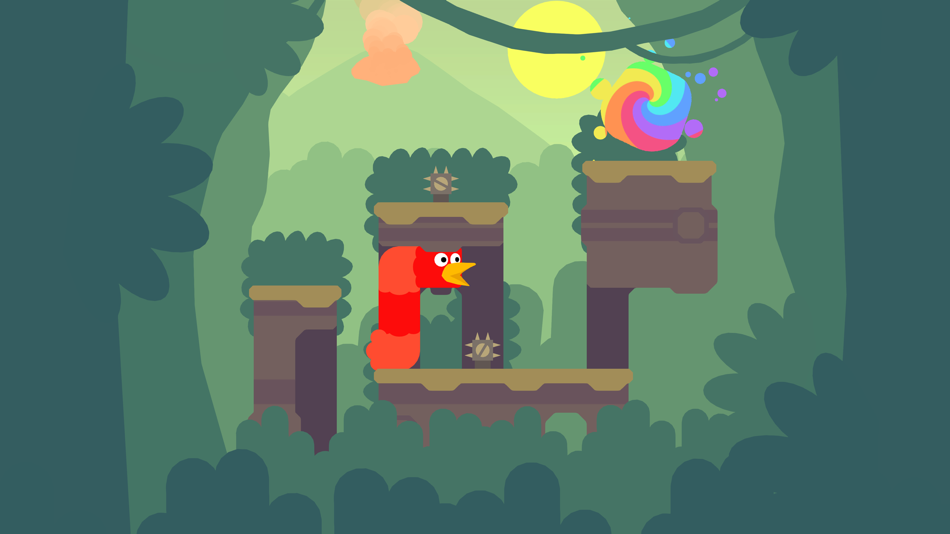 #6. Snakebird Primer (iOS) โดย: Noumenon Games