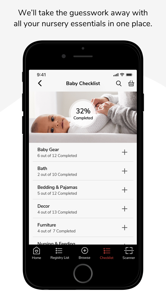 pottery barn baby registry discount