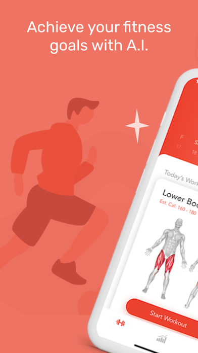 Evolve - Personalized Workouts iPhone screenshot 1 - Health & Fitness app