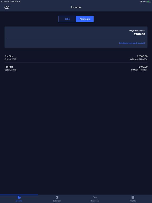 Bookt iPad screenshot 3 - Business app