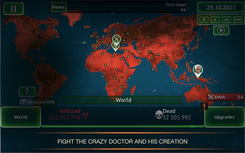 Virus Plague: Pandemic Wars screenshot 2