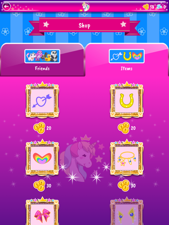 Unicorn To Do iPad screenshot