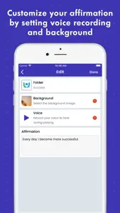 Affirmations - Self Motivation screenshot #5 for iPhone