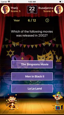 Game screenshot Quiztime Movies apk