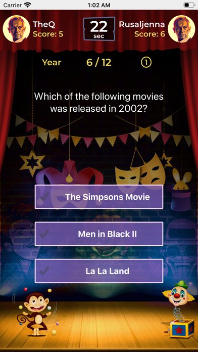 Screenshot #2 pour Quiztime Movies