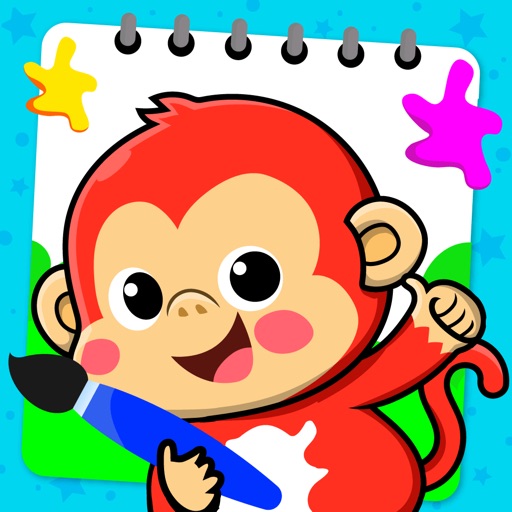 Coloring Book for Kids Game 2+ icon