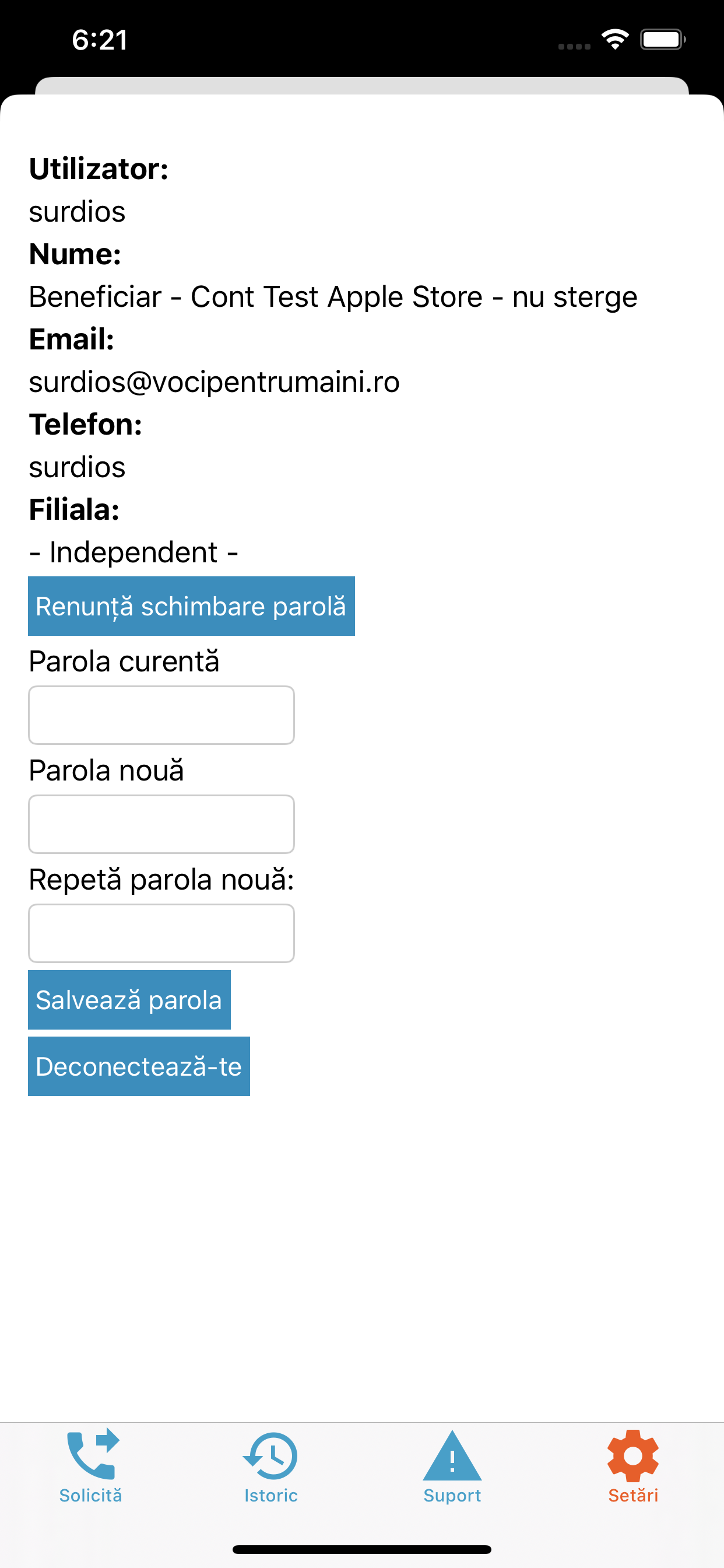 Voci pentru Mâini
