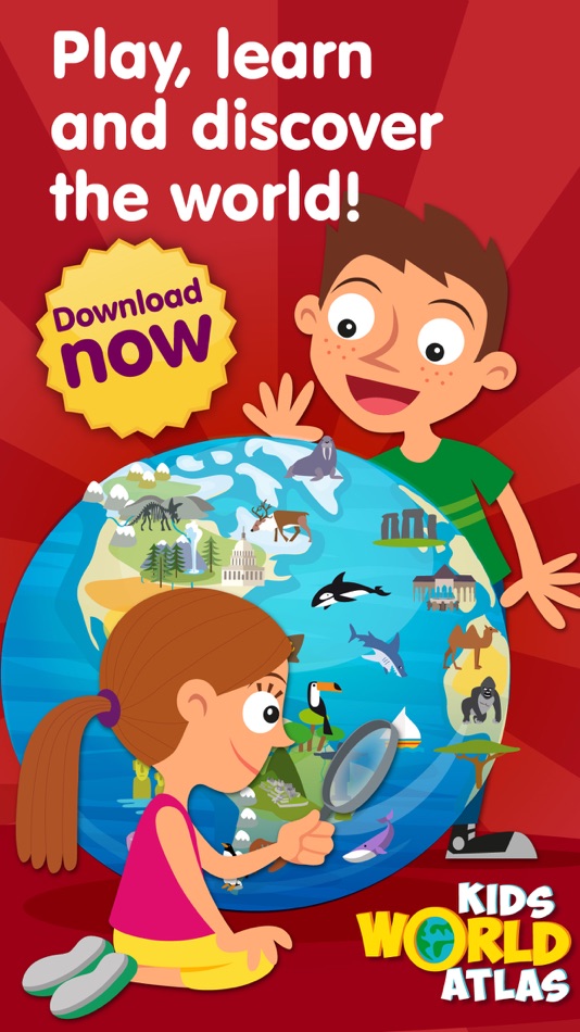 Kids World Atlas (premium) - 1.9.1 - (iOS)