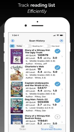 Book Level Checker iPhone image 2