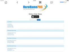 Herohomepos online order iPad image 2