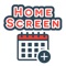 Icon HomeScreen Calendar Widget