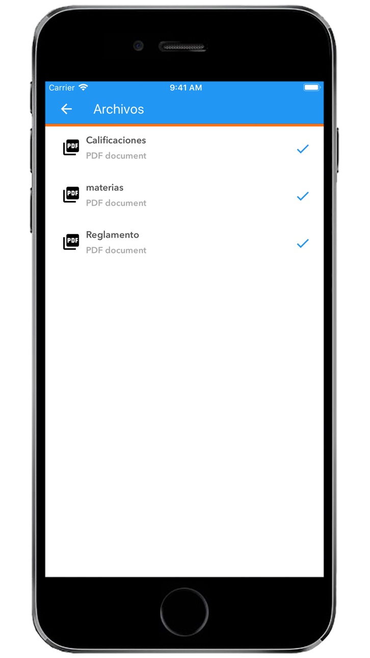 iPhone screenshot
