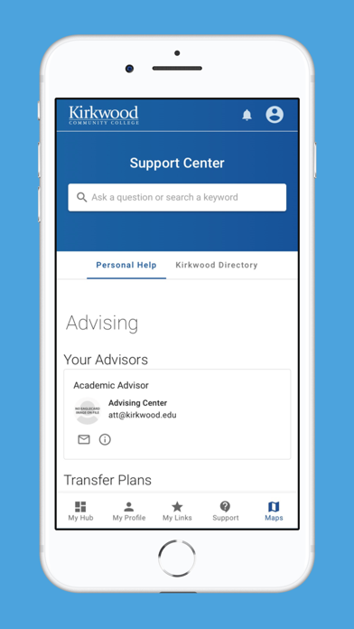 Kirkwood MyHub Screenshot