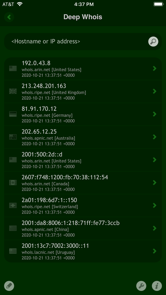 #4. Deep Whois (iOS) Podle: Pavel Ahafonau