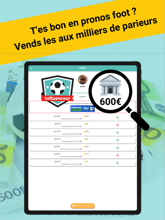 Screenshot #6 pour PronoCash - Pronostic foot