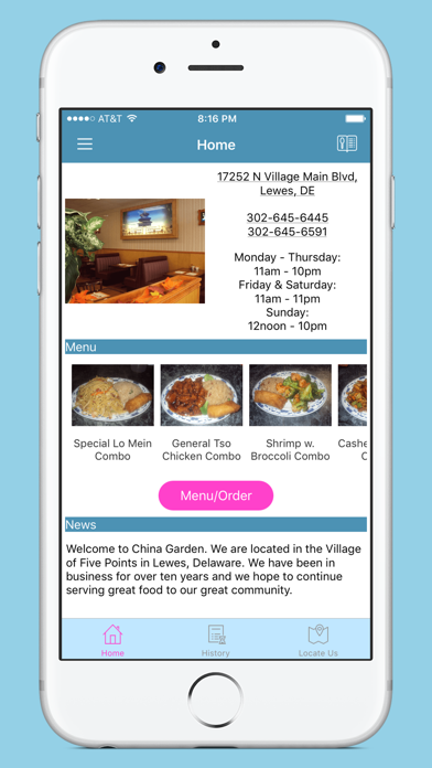 How to cancel & delete China Garden - Lewes, Delaware from iphone & ipad 1