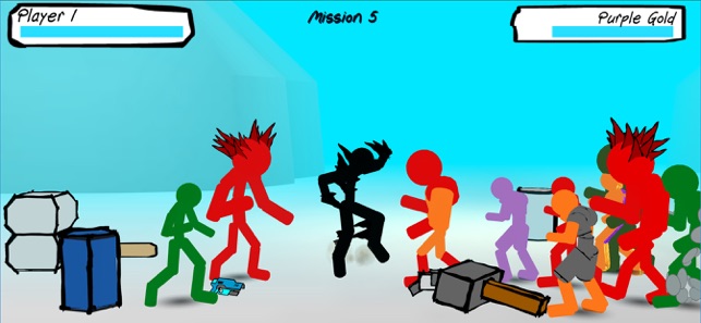 STICKMAN STREET FIGHTING free online game on