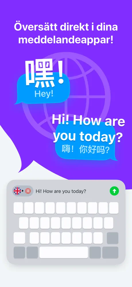 iTranslate Tangentbord