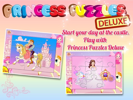 Screenshot #4 pour Puzzles de Princesses Deluxe