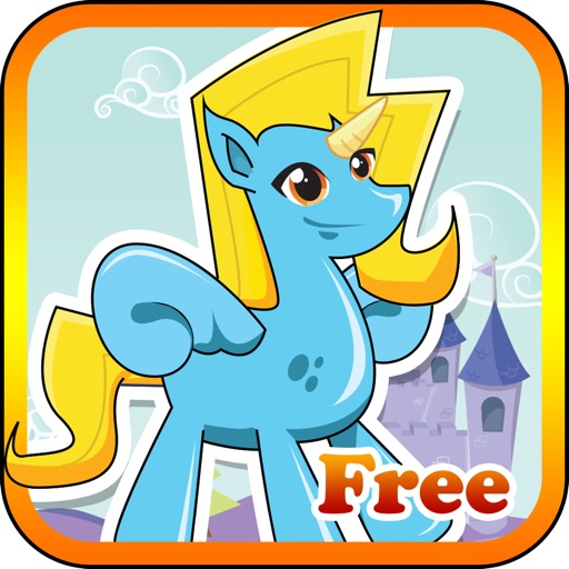 The Sonic Pony Flying Saga - Magical flying Unicorns VS Troll adventure iOS App