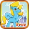 The Pony Flying Saga - Magical flying Unicorns VS Troll adventure