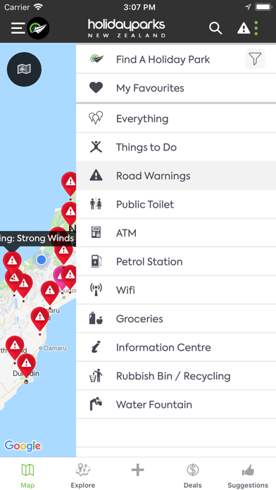 Holiday Parks NZ Screenshot