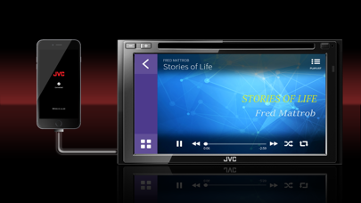 How to cancel & delete WebLink for JVC from iphone & ipad 2