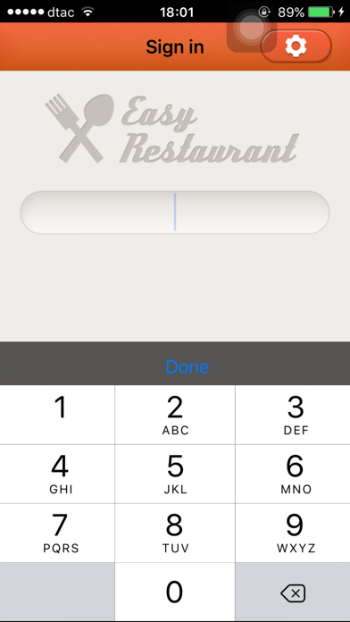 Screenshot #1 pour Easy Restaurant