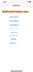 ShotTracker - Hockey screenshot #1 for iPhone