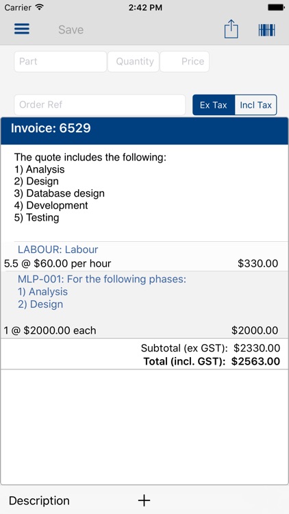 Invoice