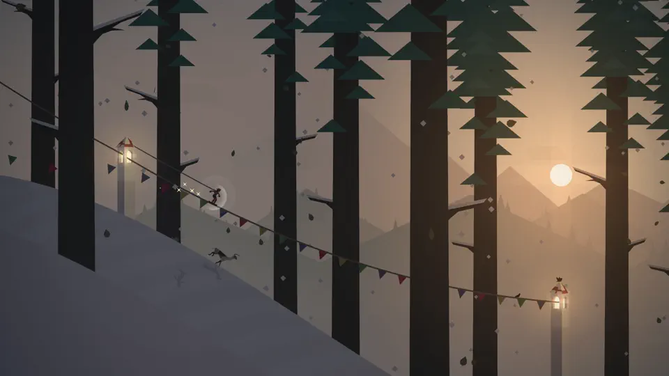 Capture d'écran de Alto's Adventure sur iPhone 4