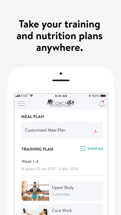 FIT Coach USA Screenshot
