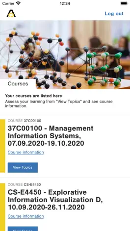 Game screenshot Aalto Course Diaries apk