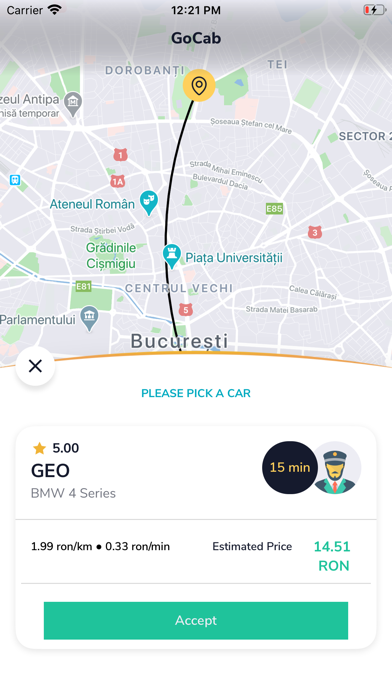 GoCab RoClient screenshot 3