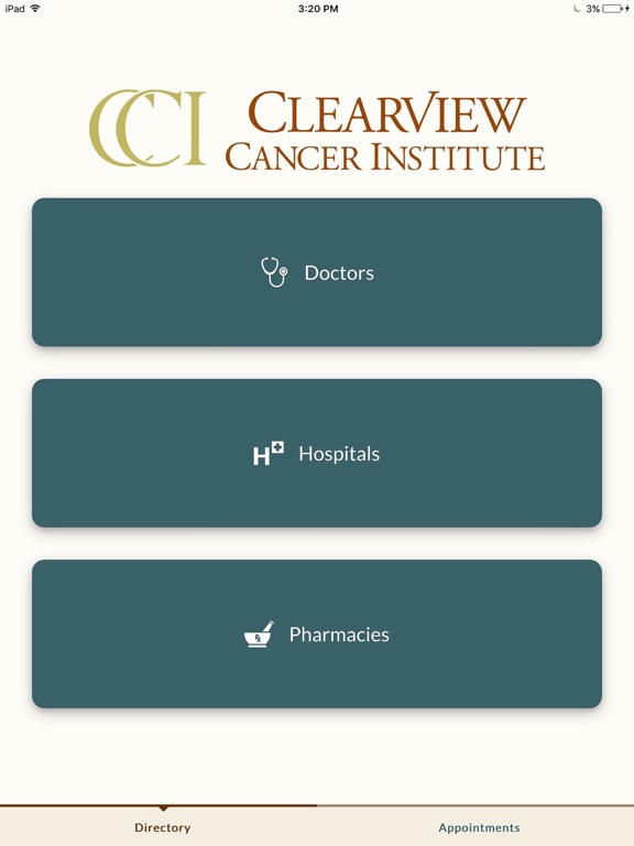 CCI Directory iPad screenshot 2 - Medical app