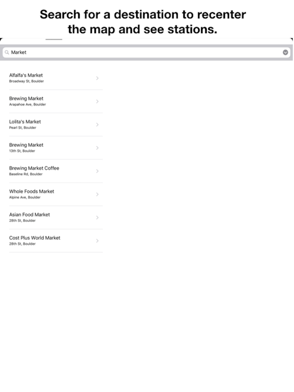 Screenshot #4 for Bike Stations Boulder